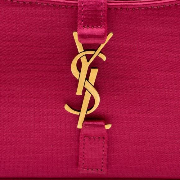 Saint Laurent Satin Monogram Le 5 A 7 Mini Hobo - Picture 9 of 9